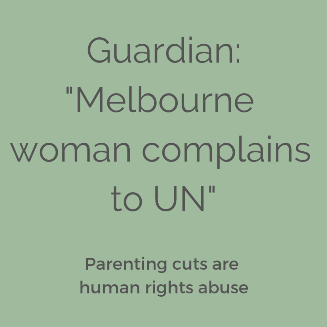 Guardian: Melbourne woman complains to UN